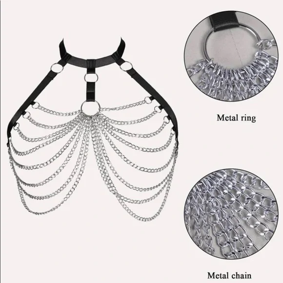 Chain Bra Harness - Picture 2 of 4